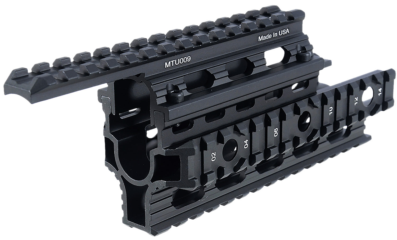 UTG Universal AK Quad Rail Handguard – MTU009