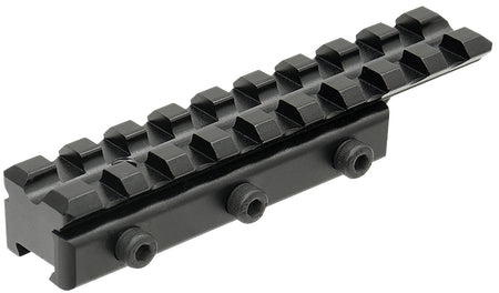 Leapers MNTPMTOWLA 9-Slot Dovetail to Picatinny Adapter Mount Black Anodized Aluminum
