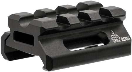 Leapers MTRSX5S Short Picatinny Riser Mount Matte Black Anodized Aluminum