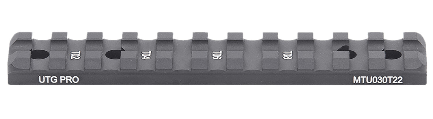 Leapers MTU030T22 Ruger 10/22 Picatinny Optic Mount Matte Black Anodized