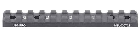 Leapers MTU030T22 Ruger 10/22 Picatinny Optic Mount Matte Black Anodized