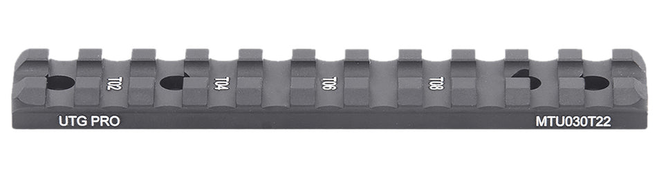 Leapers MTU030T22 Ruger 10/22 Picatinny Optic Mount Matte Black Anodized