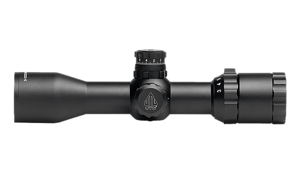 UTG Bug Buster 3-12x32mm 1" Tube Mil-Dot Reticle True Strength Platform Scope SCPM312AOWQ