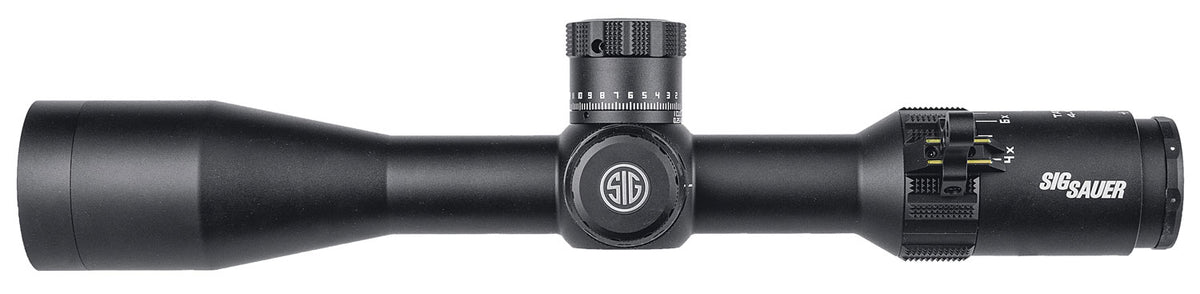 SIG SAUER TANGO4 4-16x44mm DEVL MRAD Illuminated Reticle 30mm Side Focus Black Scope
