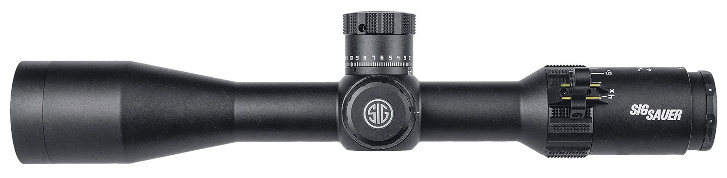 SIG SAUER TANGO4 4-16x44mm DEVL MRAD Illuminated Reticle 30mm Side Focus Black Scope
