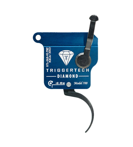 TriggerTech Remington 700 Diamond Black Pro Curved Drop-In Trigger Left Hand