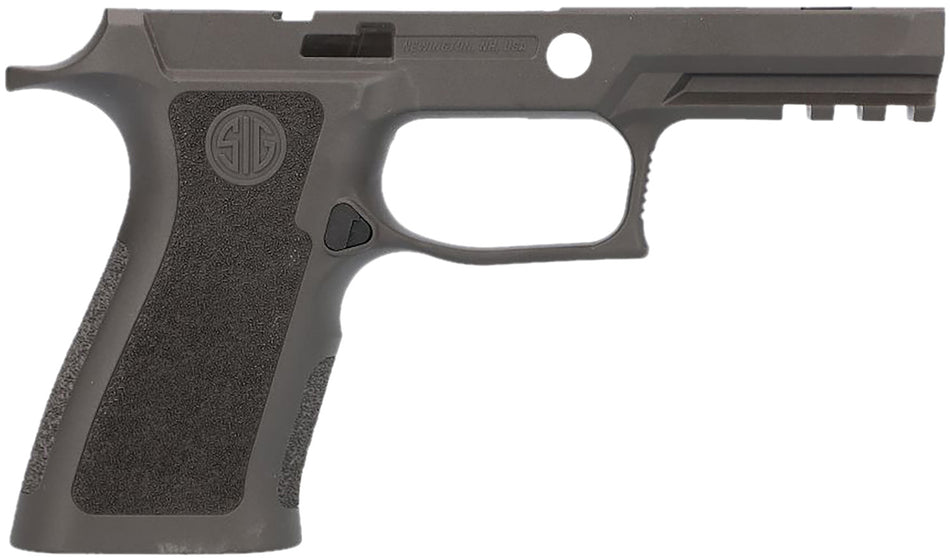 Sig Sauer TXG XCARRY Grey Polymer Tungsten-Infused Grip Module Sig P320