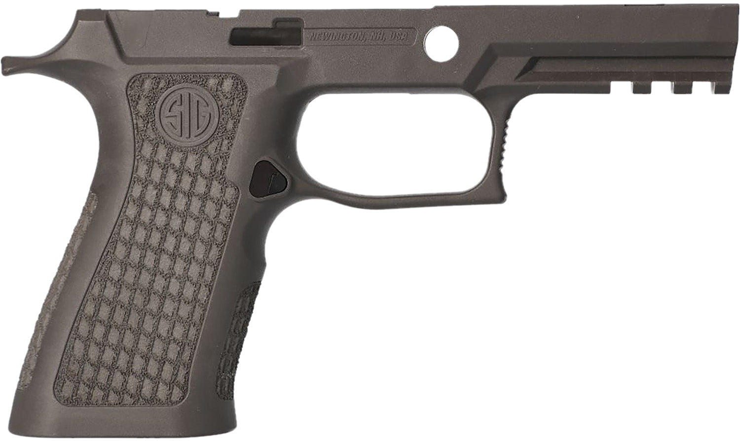 Sig Sauer TXG Laser-Engraved Grey Polymer Tungsten Grip Module Sig P320
