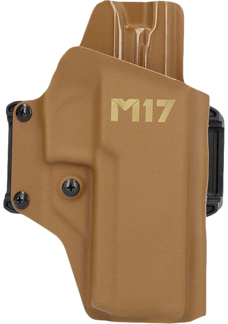 Sig Sauer Tactical Outside Waistband Coyote Tan Composite Holster P320 Full Size/M17 Belt Loop Right Hand