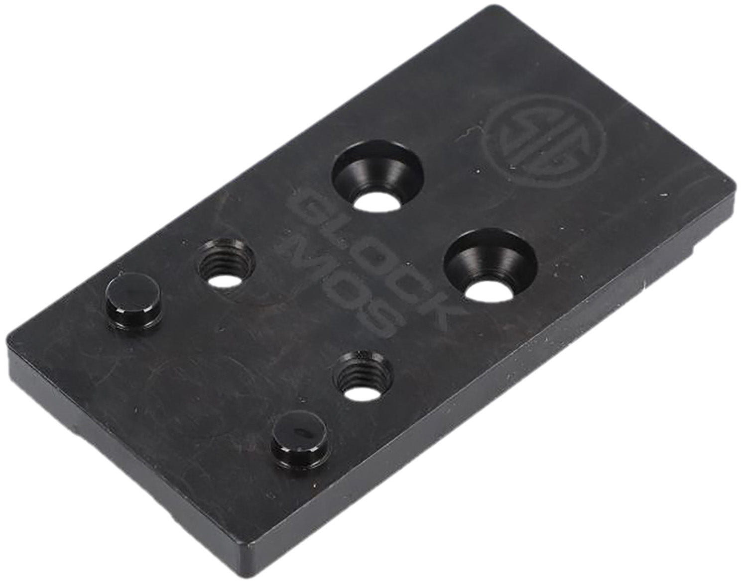 Sig Sauer SOR2M102 Romeo2 Optic Adapter Plate Black for Glock MOS