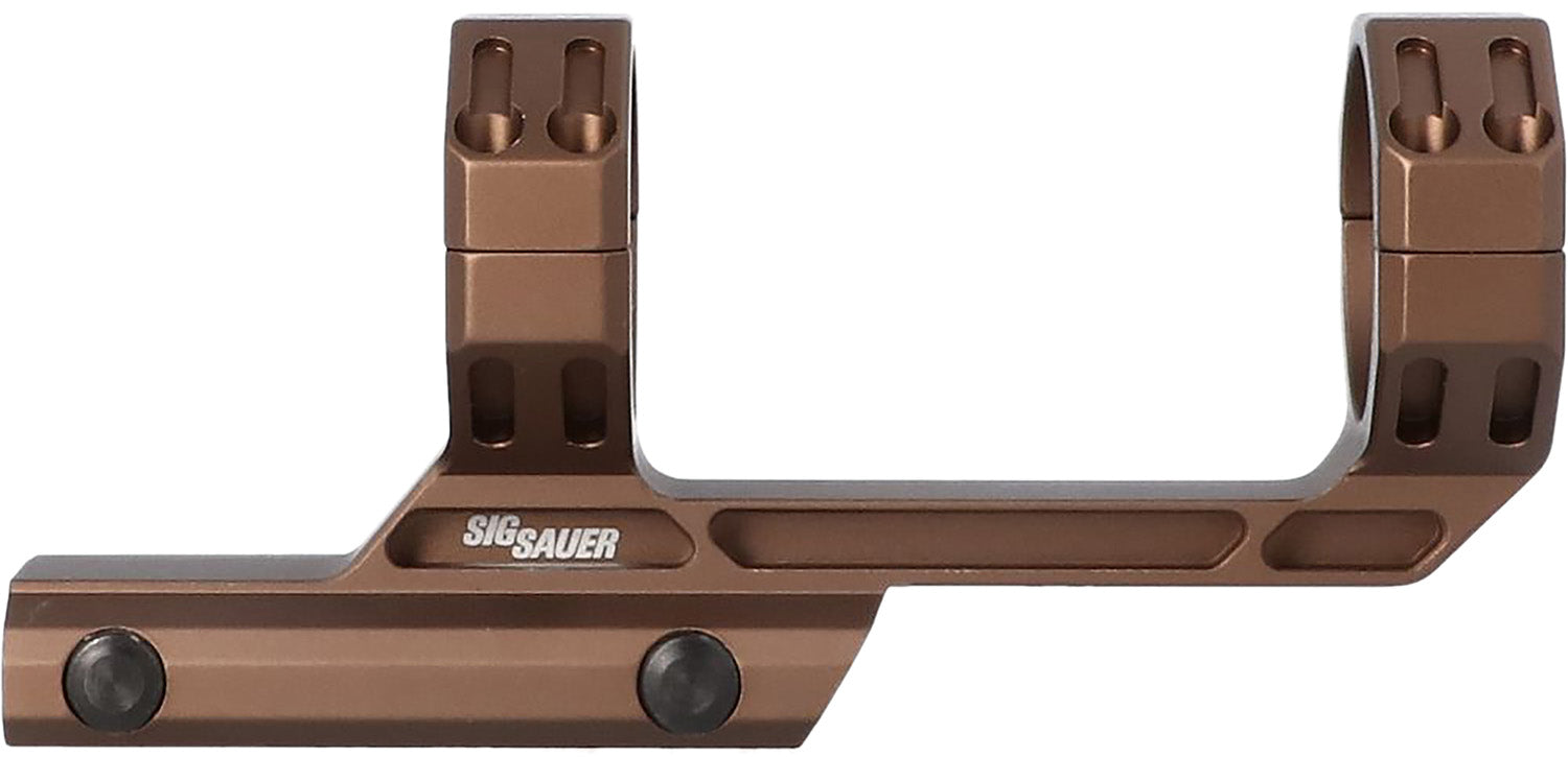 Sig Sauer SOA20017 Alpha MSR Riflescope Ring and Mount Set 34mm Coyote Brown Aluminum Picatinny Rail