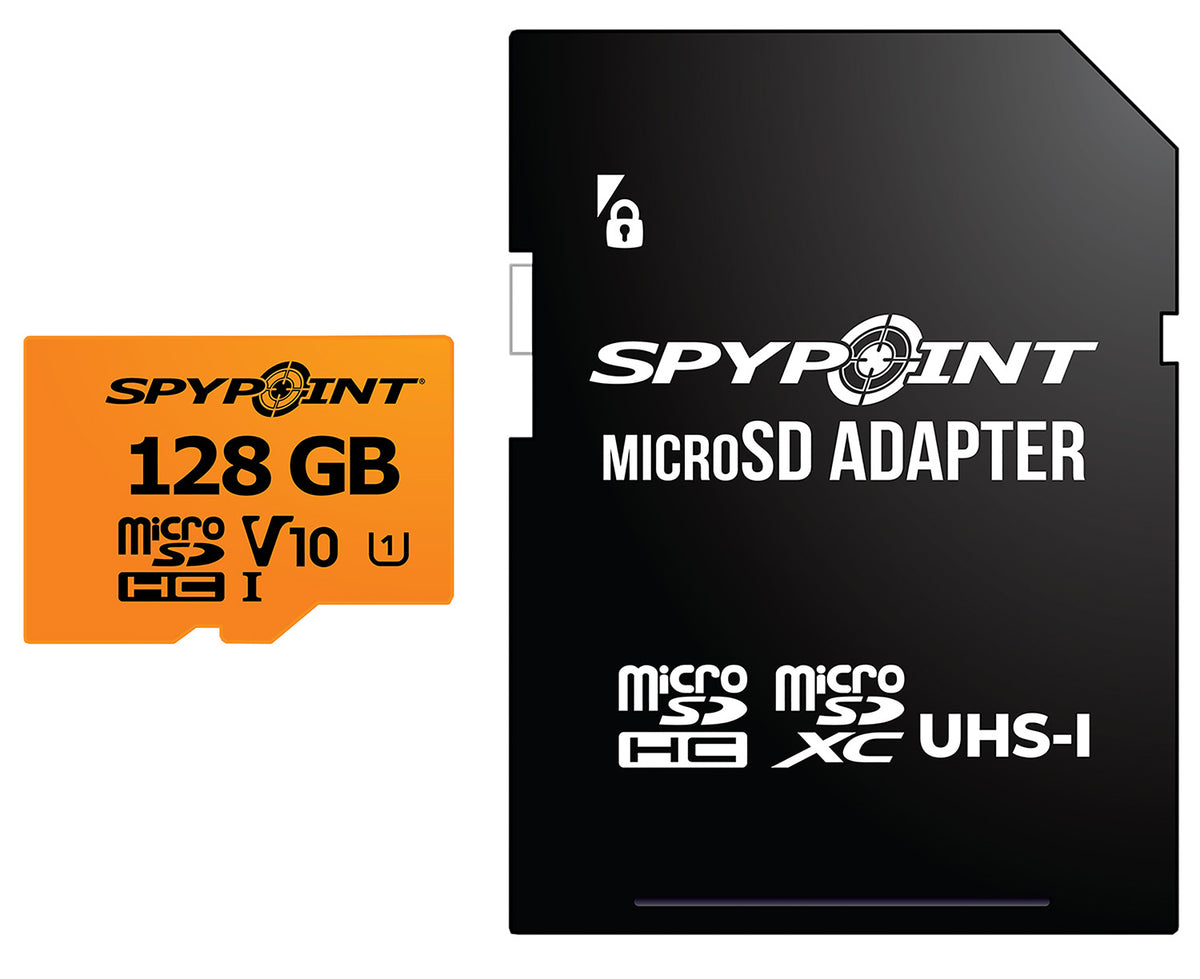 Spypoint Micro SD 128GB Memory Card - Black