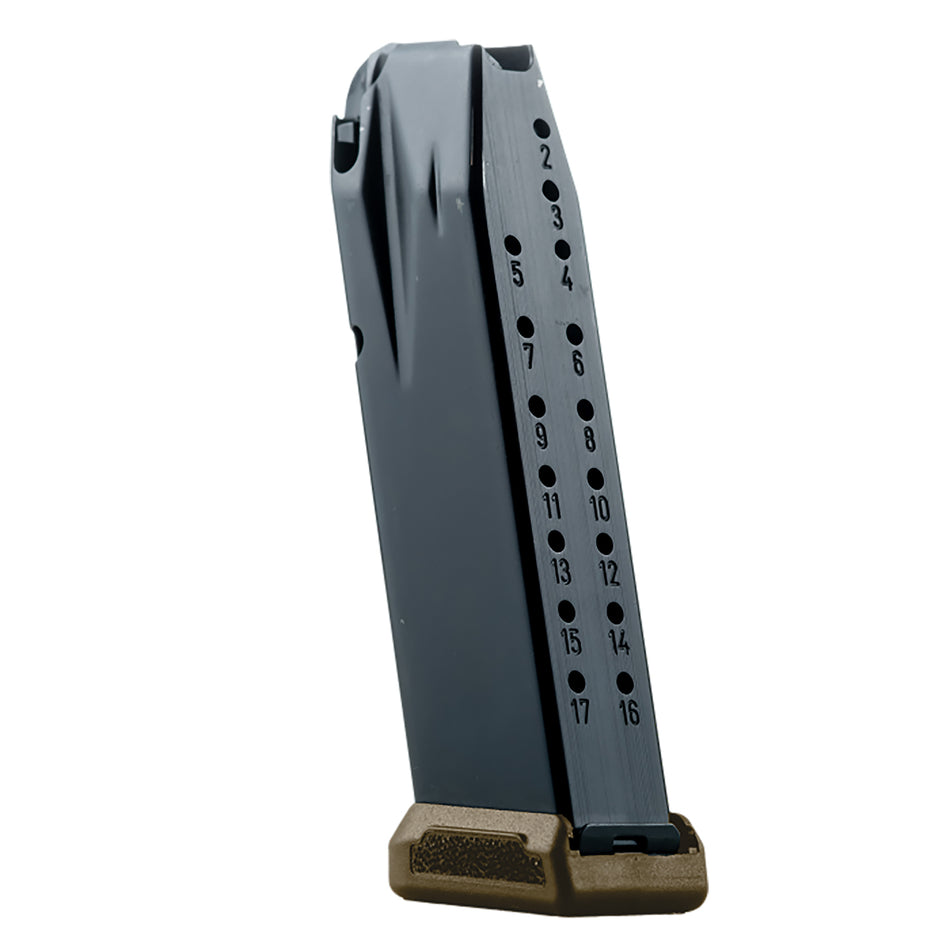 Century Arms MA2373D MC9L/MC9LS 17-Round 9mm Magazine Base Plate Black/FDE