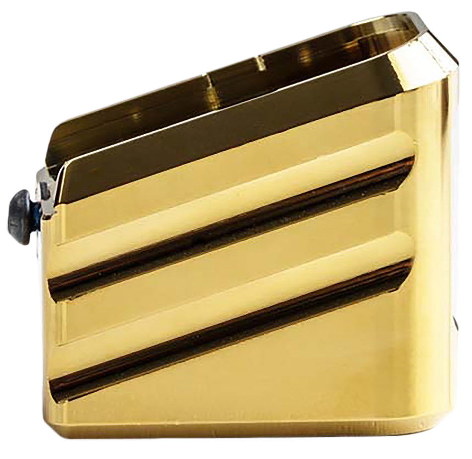 Cross Armory Gold Aluminum +0 Magazine Extension Compatible with Glock 17/22/31 Gen 1-5