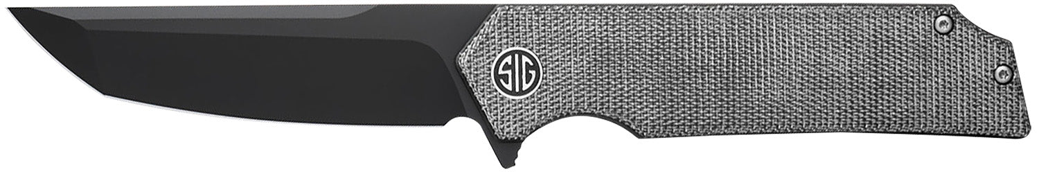 Sig Sauer Validus 3.78" Folding Drop Point M390 Steel Black PVD Blade, Black G10 Handle and Pocket Clip
