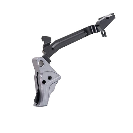 Tyrant CNC I.T.T.S Trigger/Bar Grey Black Compatible with Glock Gen 3 and Gen 4