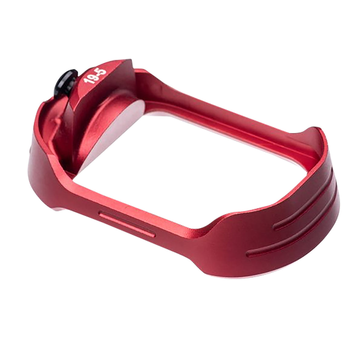 Tyrant CNC Glock 19 Gen 5 Compatible Magwell in Red Aluminum
