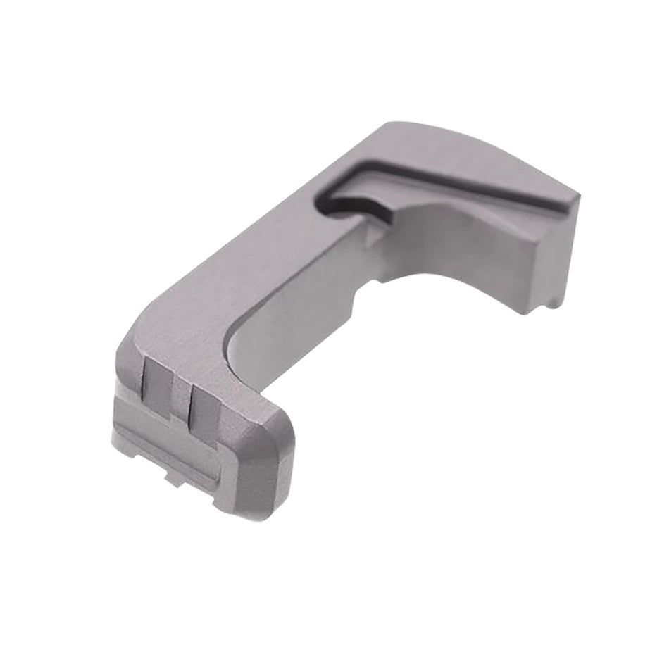 Tyrant CNC TDGEMRGG Glock Gen4-5 Grey Aluminum Extended Magazine Release