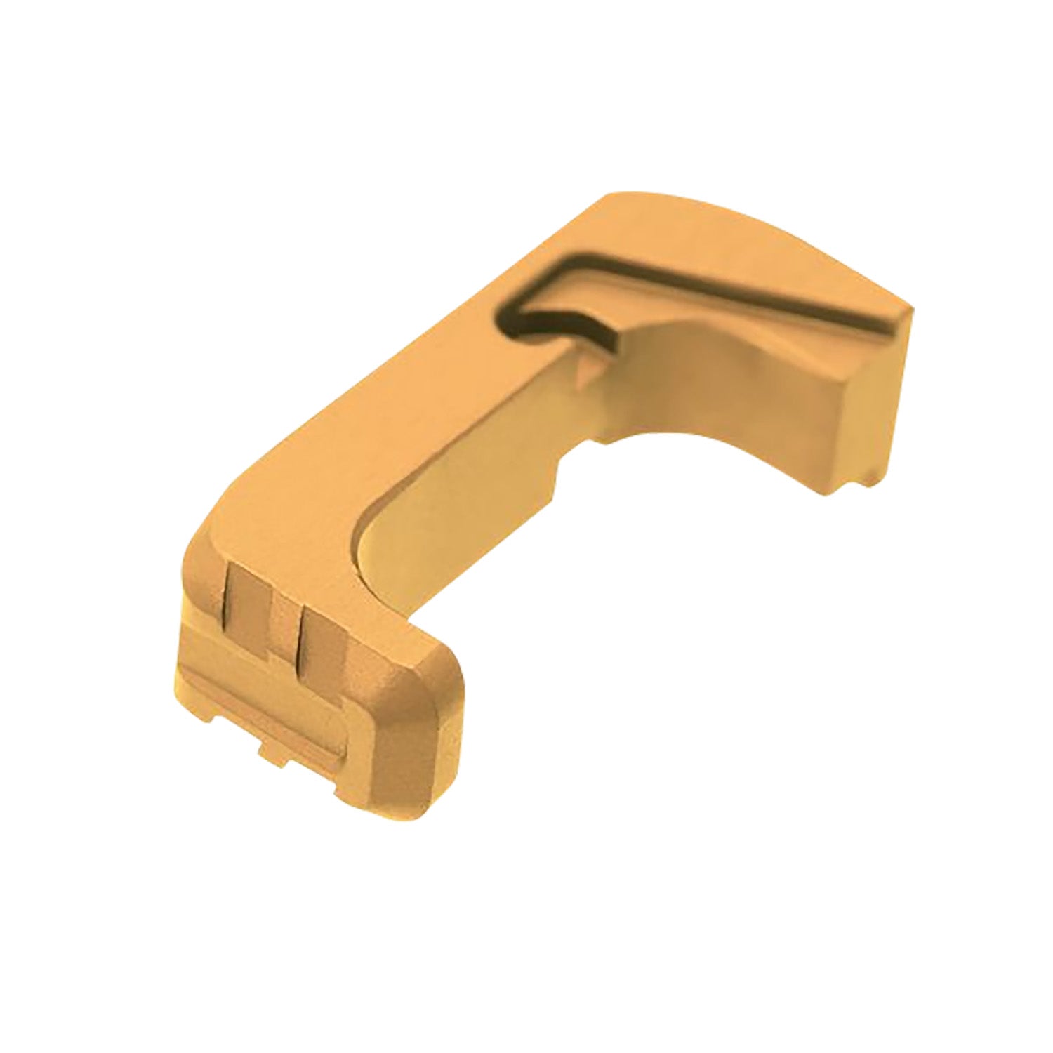 Tyrant CNC TD43X48EGLD Glock 43x/48 Gold Aluminum Extended Magazine Release
