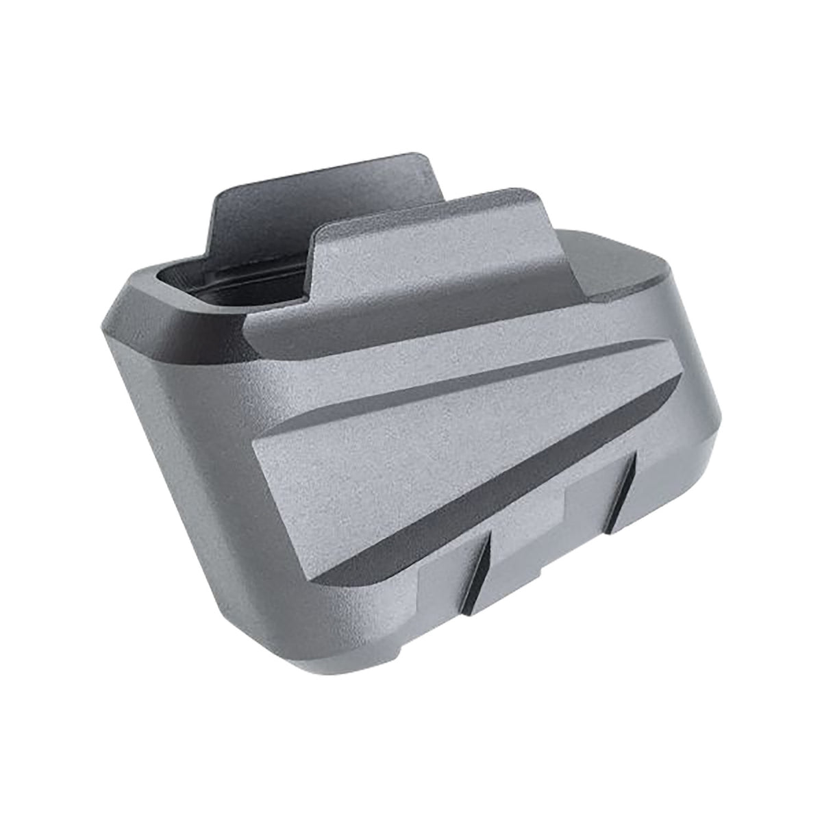 Tyrant CNC Sig P320 5rd Magazine Extension Grey Aluminum