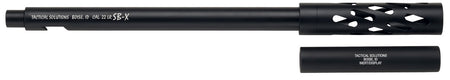 Tactical Solutions SB-X Barrel 22 LR 16.50" Black Matte Aluminum Threaded Muzzle Fits Ruger 10/22