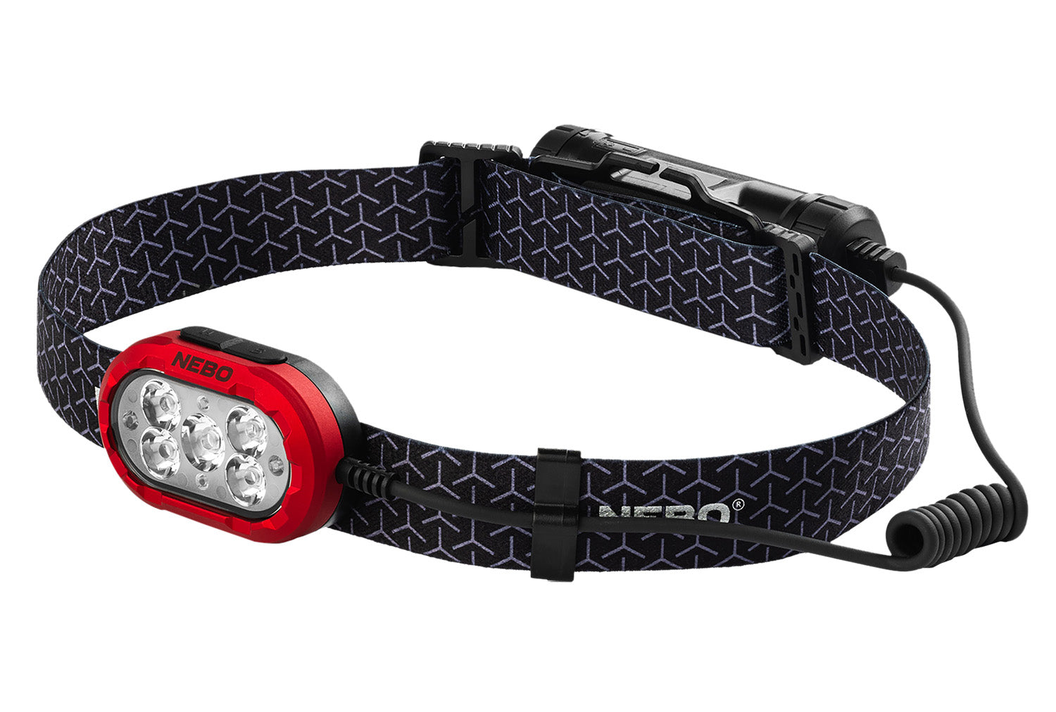 NEBO IllumaTrace Black Headlamp with Blood Trail Detection