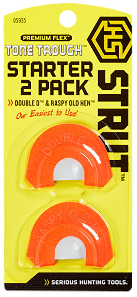 Hunters Specialties HSSTR05935 Tone Trough Diaphragm Turkey Call Starter 2-Pack