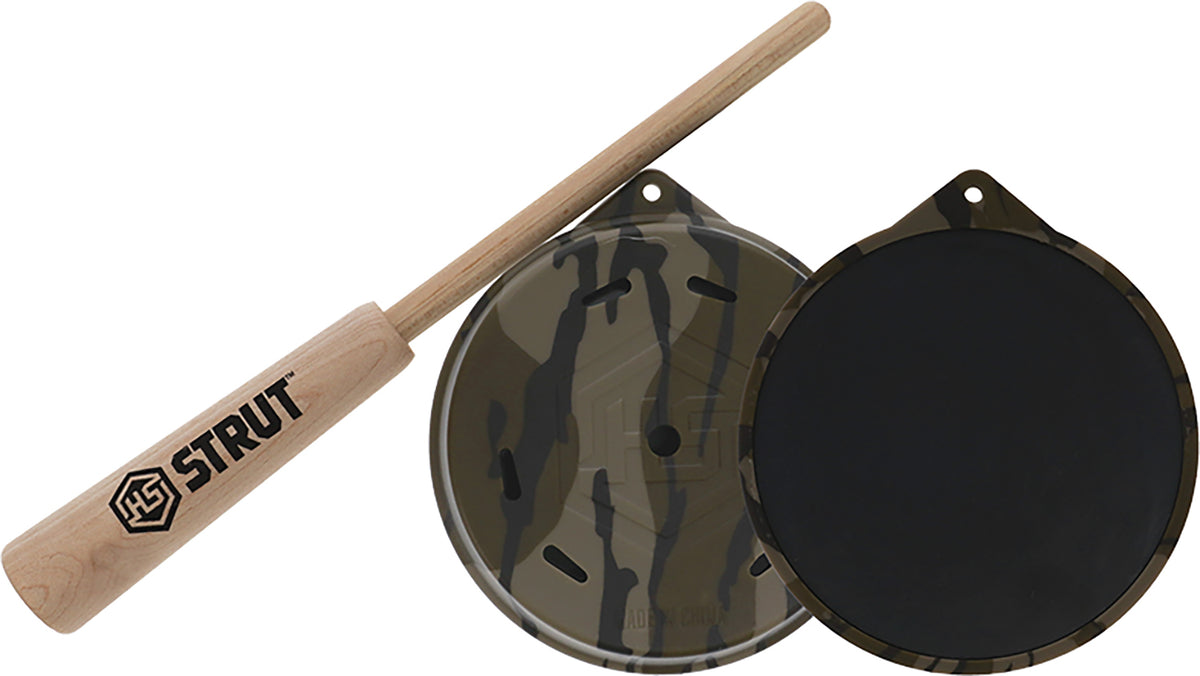 Hunters Specialties HSBBSPC Mossy Oak Bottomland Slate Pot Friction Turkey Call