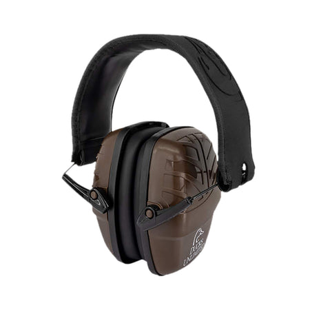Radians Low Profile Earmuff DULOHPBRNBX Over the Head Brown