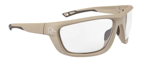 Radians DUFF13010C Ducks Unlimited Protective Eyewear Clear Lens Tan Frame