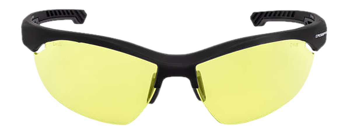 Radians XFBD1040C Ballistic Eye Protection Amber Lens Black Frame