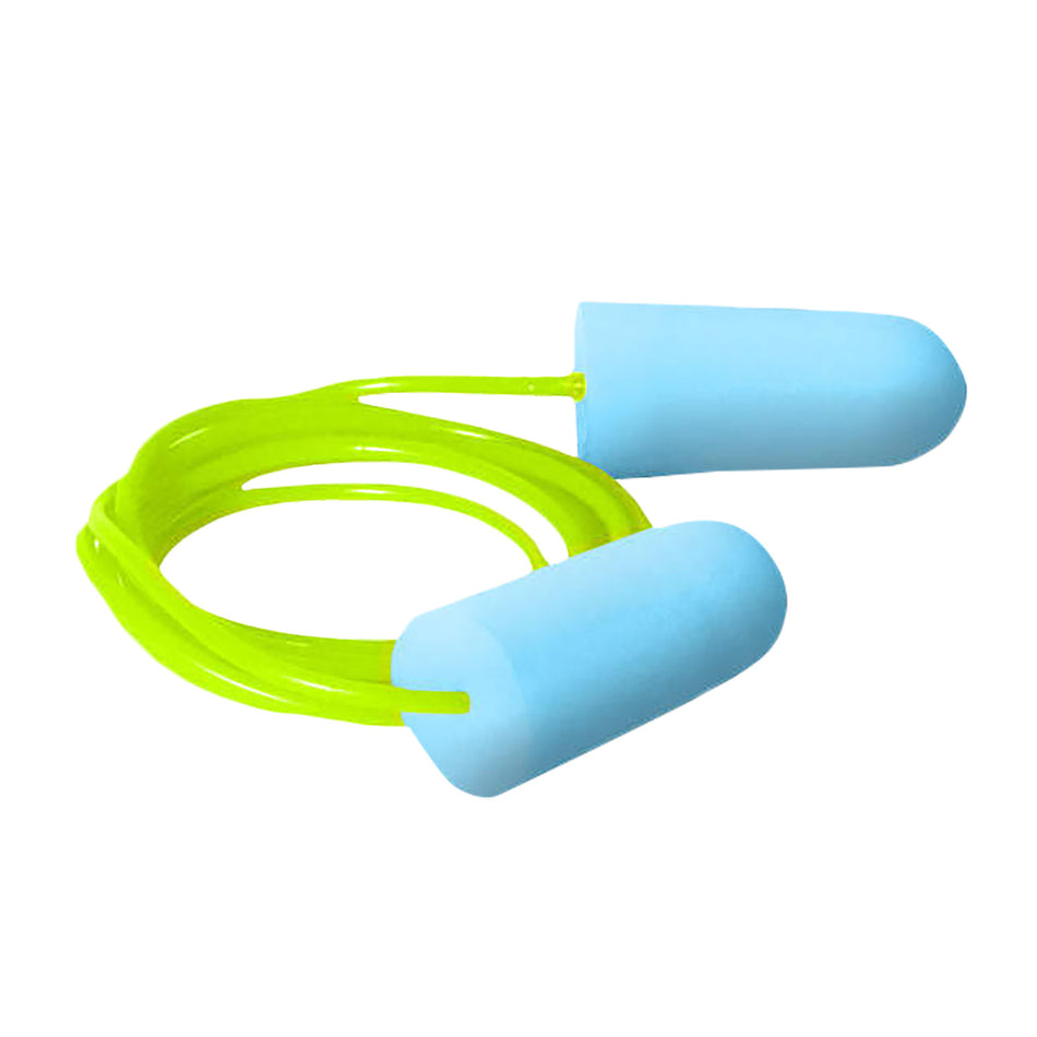 Radians Prohibitor FP75BBP3 Foam Ear Plugs In the Ear Lime Green/Light Blue
