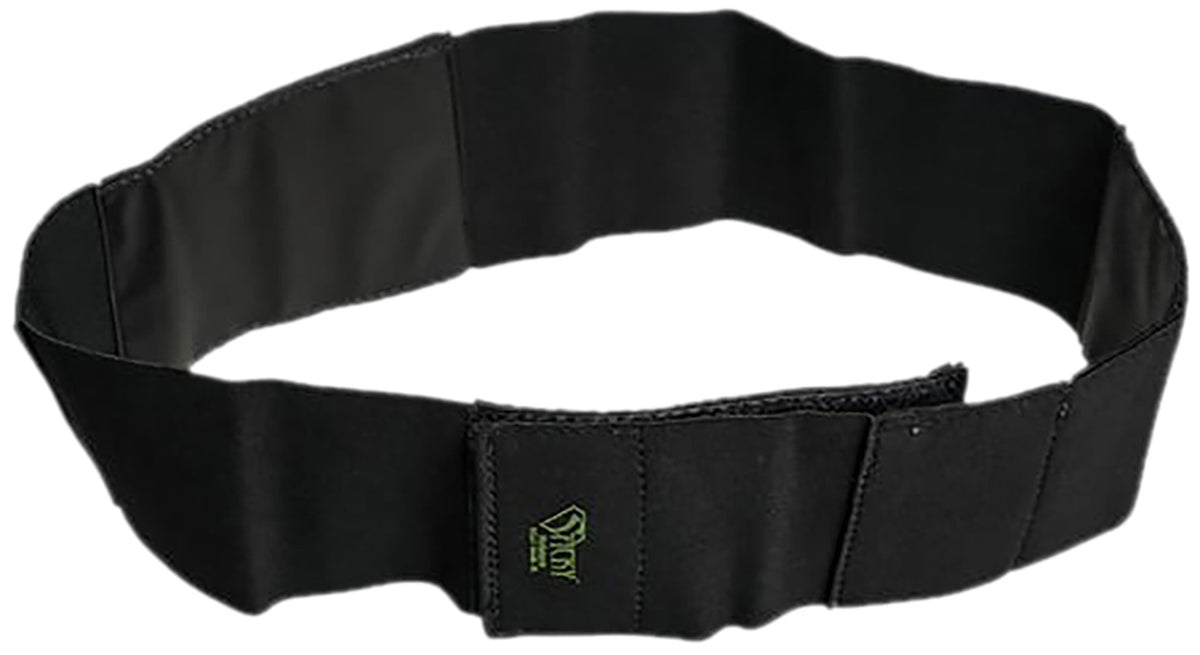 Sticky Holsters BBXL Extra Large Belly Band Black Plush Elastic