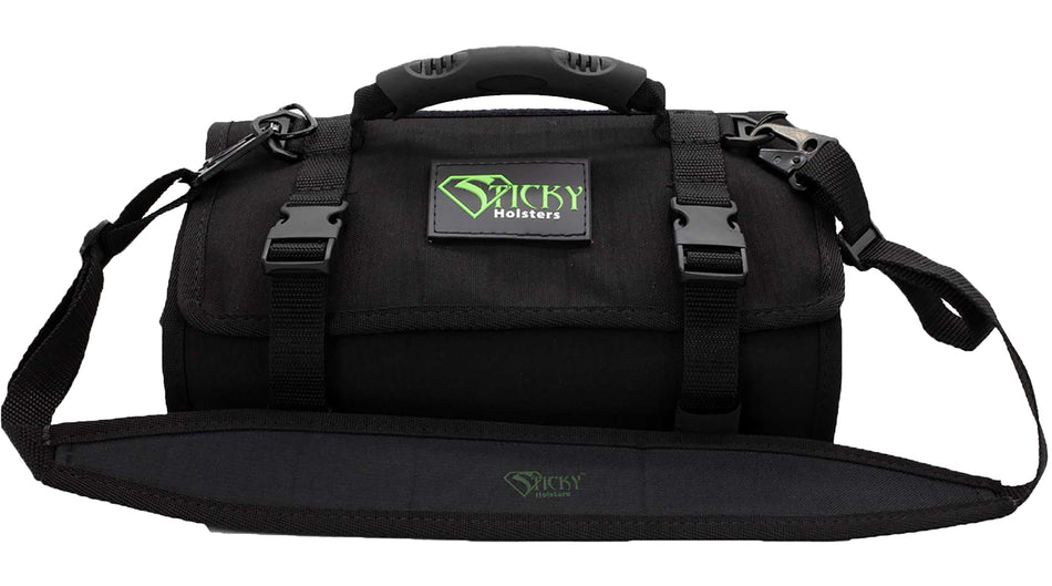 Sticky Holsters Roll Out Range Bag RORB Black 13 Inch Neoprene Laminate