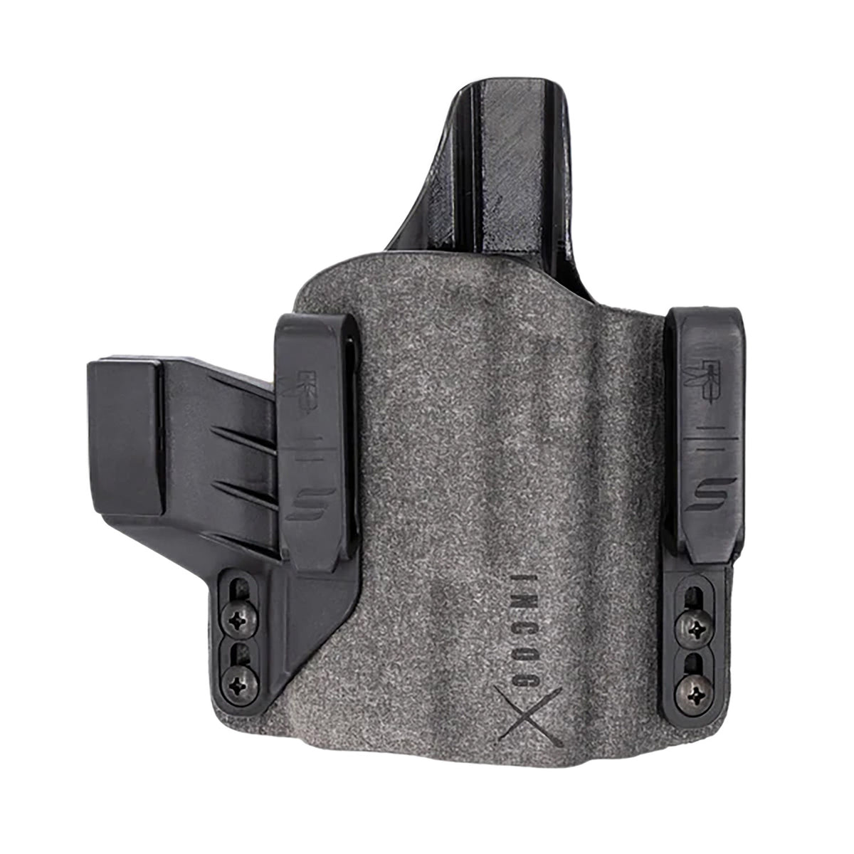 Safariland INCOG0244A7CX161 IncogX IWB Black/Gray Springfield Hellcat Pro Right Hand