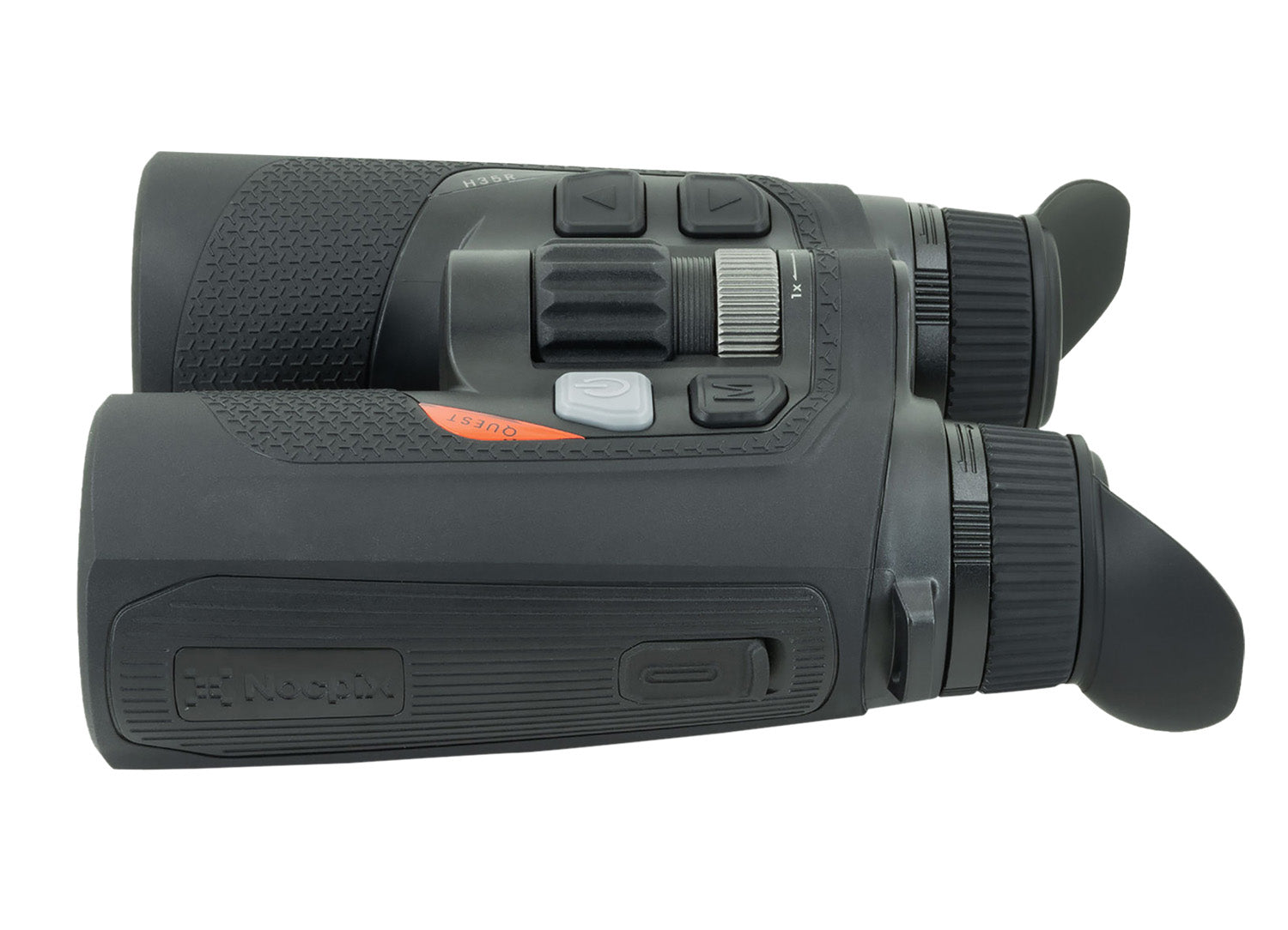 Nocpix QUESTH35R Quest H35R Thermal Binocular LRF Black 3x35mm 640x480 60Hz 12 Micron