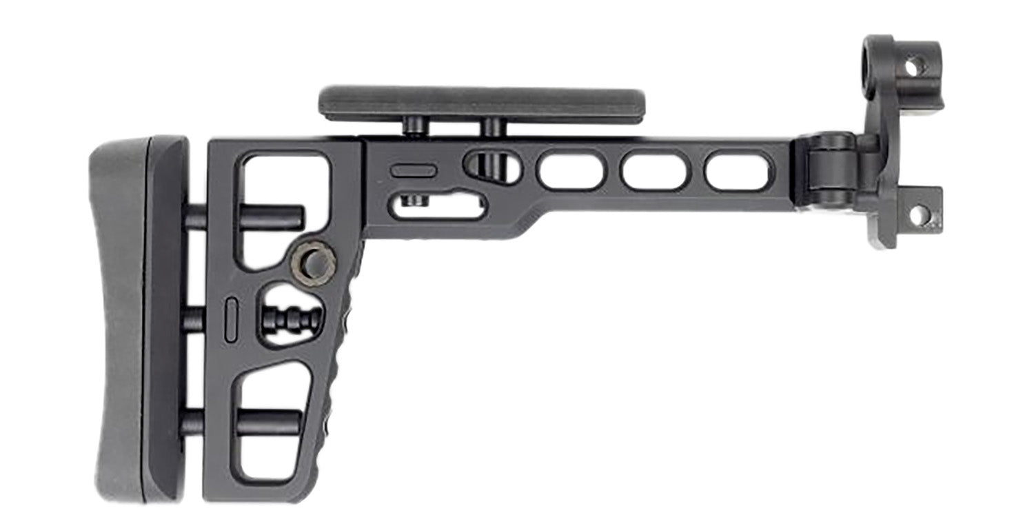 Samson 040616601 Black Aluminum S.A.S Folding Stock with MP5K End Cap