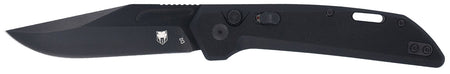 CobraTec Knives Naja 3.50" Folding Black D2 Steel Blade Black G10 Scales Ambidextrous Tip-Up Clip