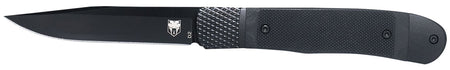 CobraTec Knives Trapper 3.13" Folding Hidden Release 154CM SS Blade Black G10 Scales Pocket Clip