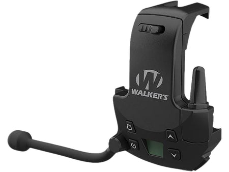 Walker's Razor Series Walkie-Talkie Attachment 3-Mile Range Black