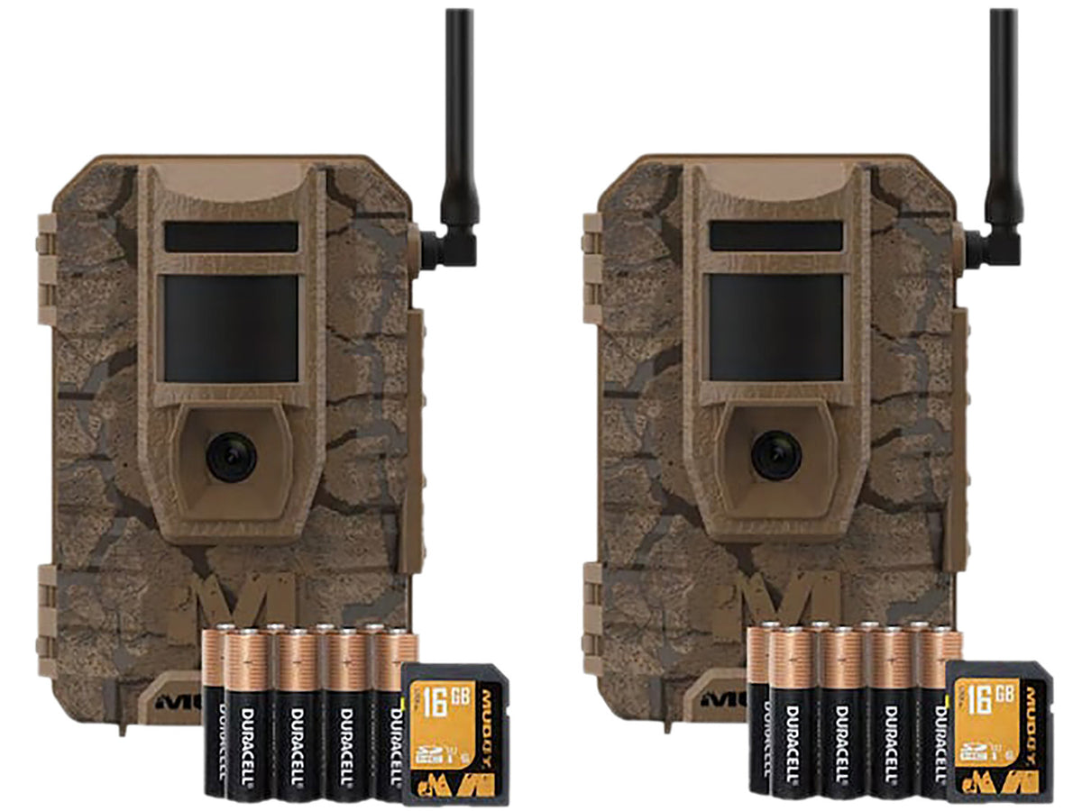 Muddy MUDMTGTRK2PK Mitigator 24MP Cellular Scouting Camera Twin Pack