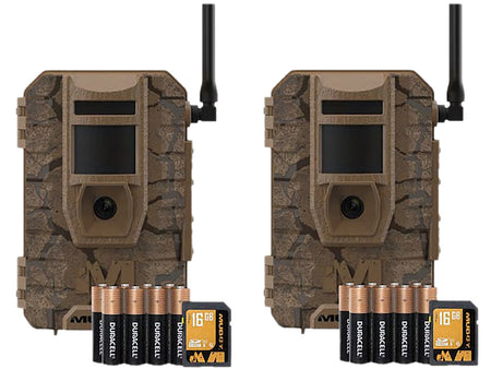 Muddy MUDMTGTRK2PK Mitigator 24MP Cellular Scouting Camera Twin Pack