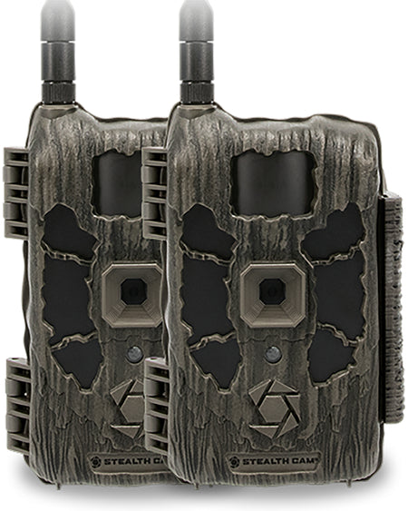 Stealth Cam STCDCPTRX22PK No-Glo Deceptor Max Cellular Camera 2-Pack