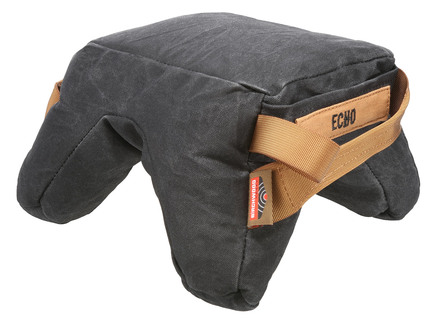 Birchwood Casey Steady-Shot Echo Bag Black Wax Canvas Prefilled Heavyweight Shooting Support Bag