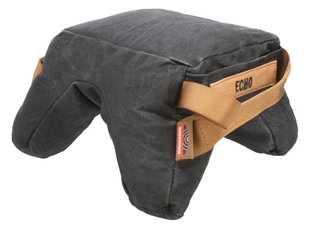 Birchwood Casey Steady-Shot Echo Bag Black Wax Canvas Prefilled Heavyweight Shooting Support Bag