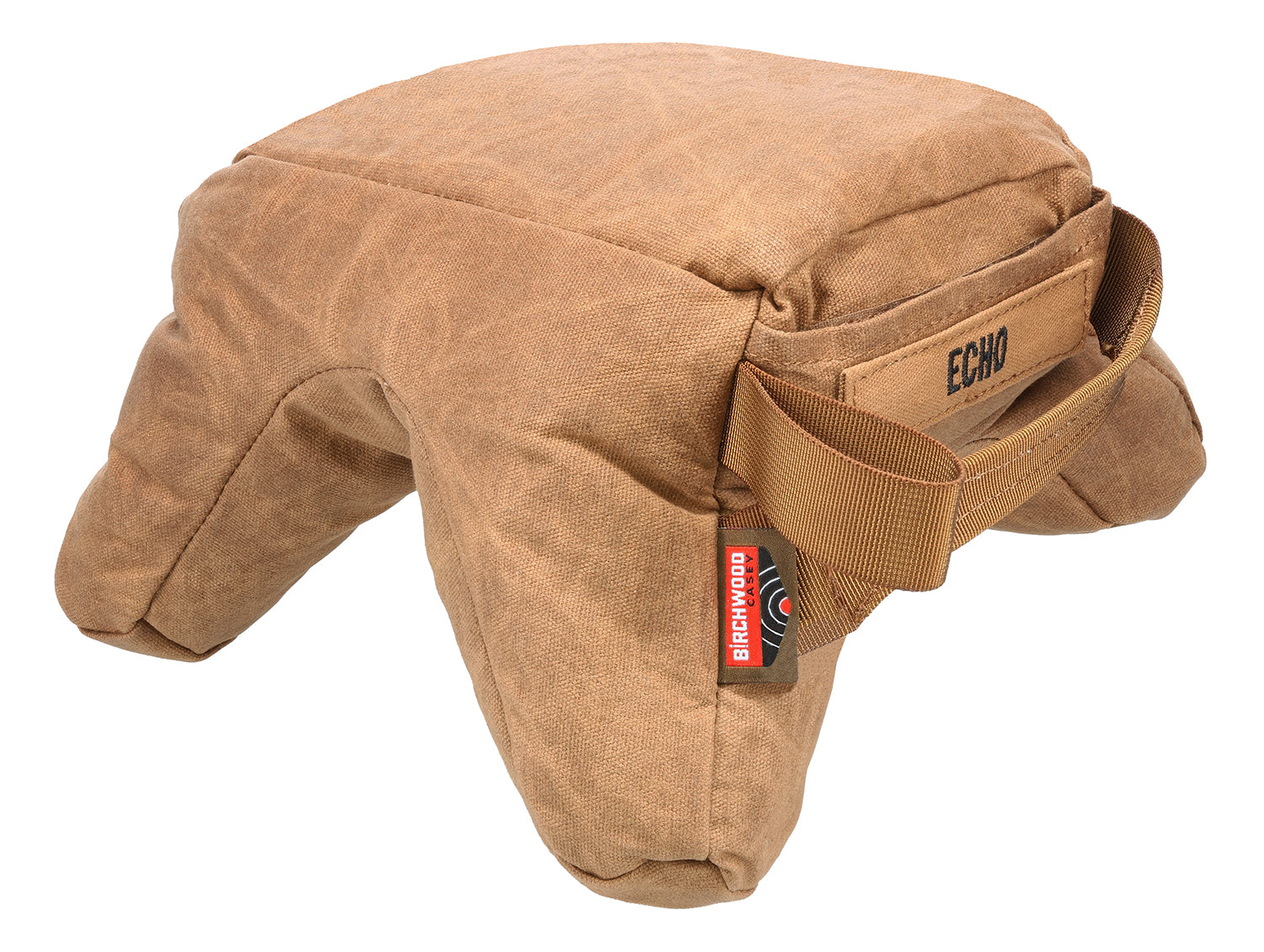 Birchwood Casey Steady-Shot Echo Bag Tan Wax Canvas Prefilled Heavyweight Shooting Support Bag