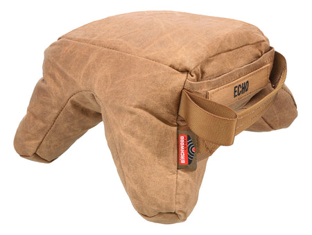 Birchwood Casey Steady-Shot Echo Bag Tan Wax Canvas Prefilled Heavyweight Shooting Support Bag
