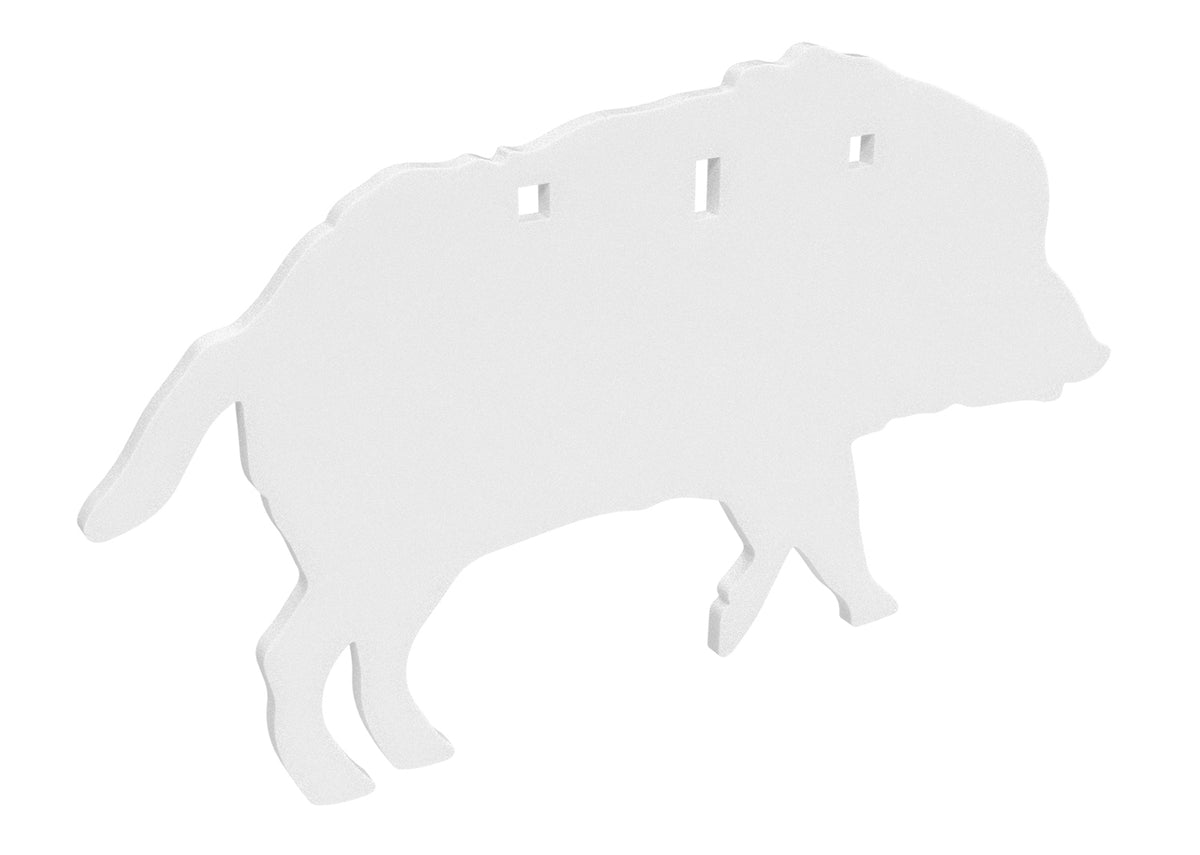 Birchwood Casey BC-47709 3/8" AR500 Steel Boar Silhouette Centerfire Target