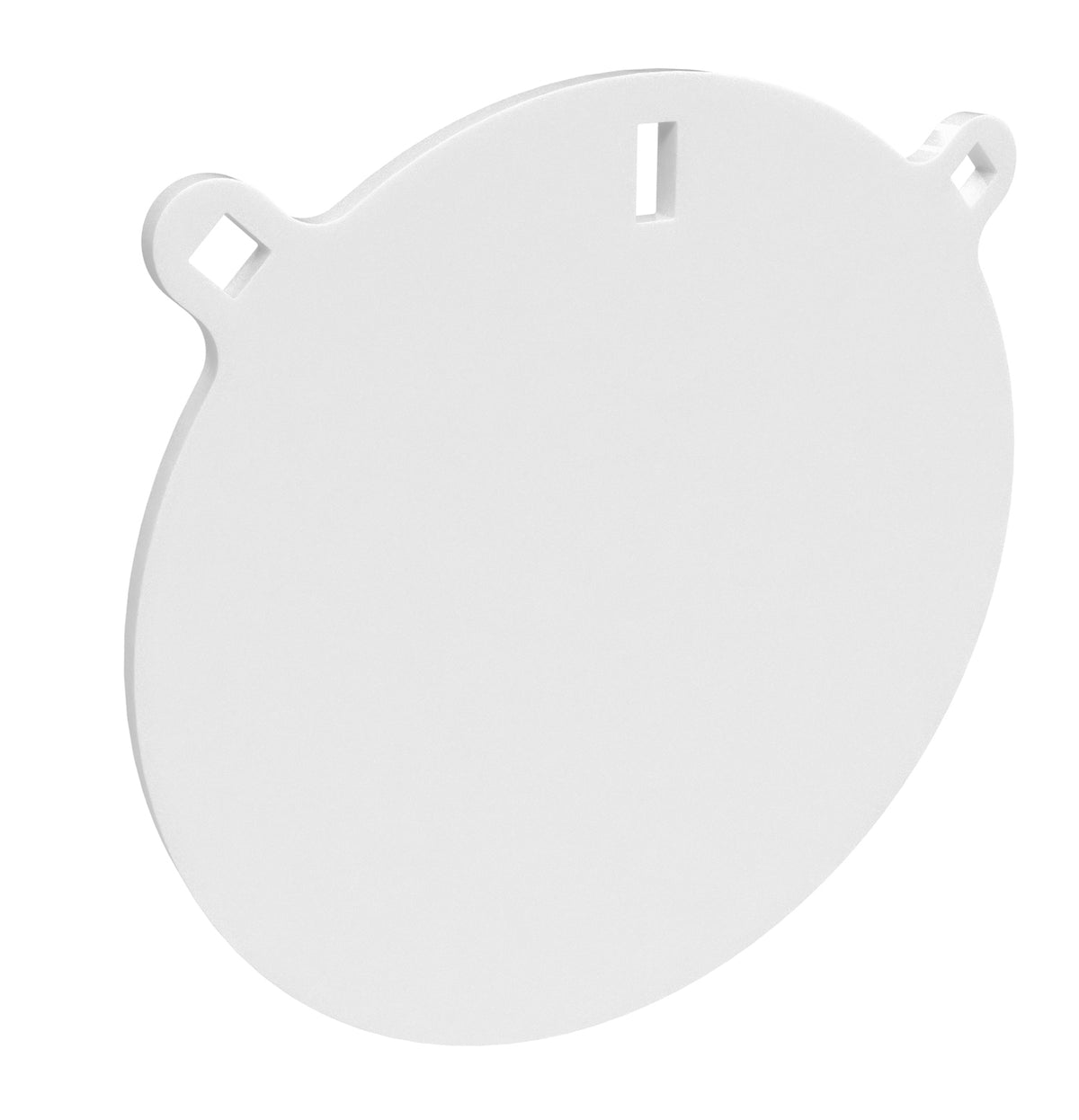 Birchwood Casey BC-RND10-38 Hanging 10" Round AR500 Steel Target Plate Black/Red/White