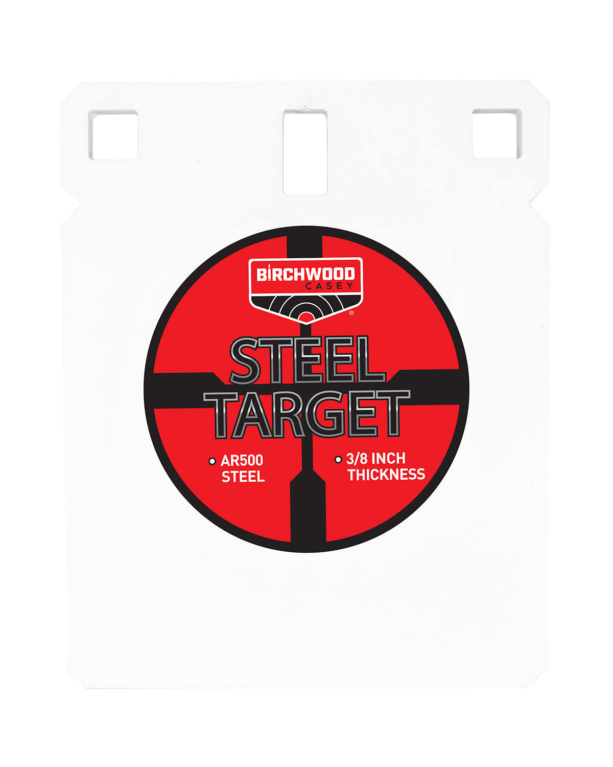 Birchwood Casey BC-SQR8-38 Centerfire 3/8" AR500 Steel Square Gong 8"